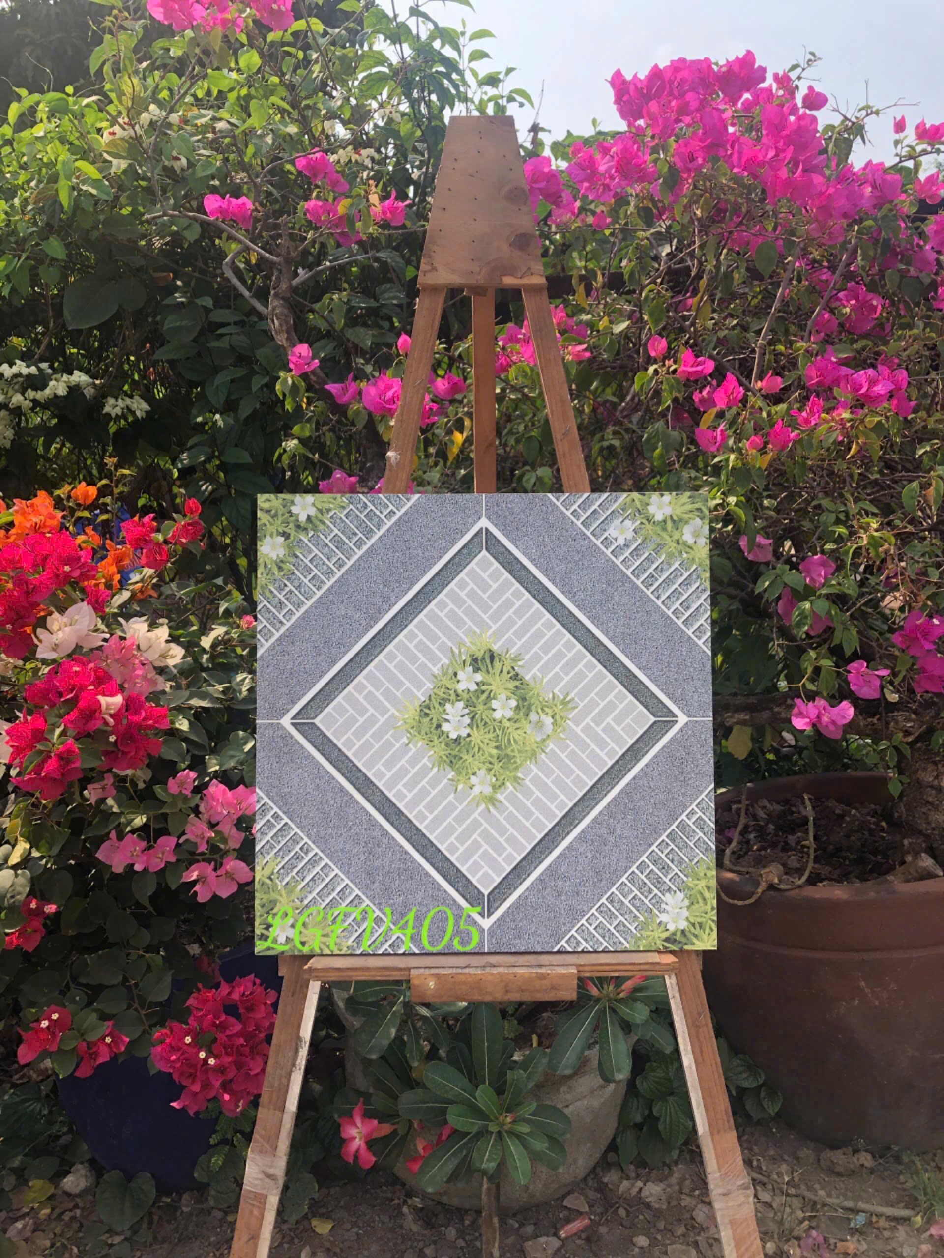 Gạch sân vườn 40x40cm Fico-4526